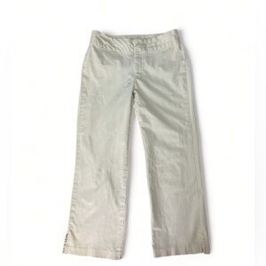 Banana Republic Crop Khaki Pants Y2k 90s Straight Leg Trousers Women’s size 4